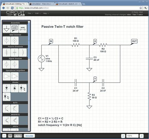 free online circuit builder.